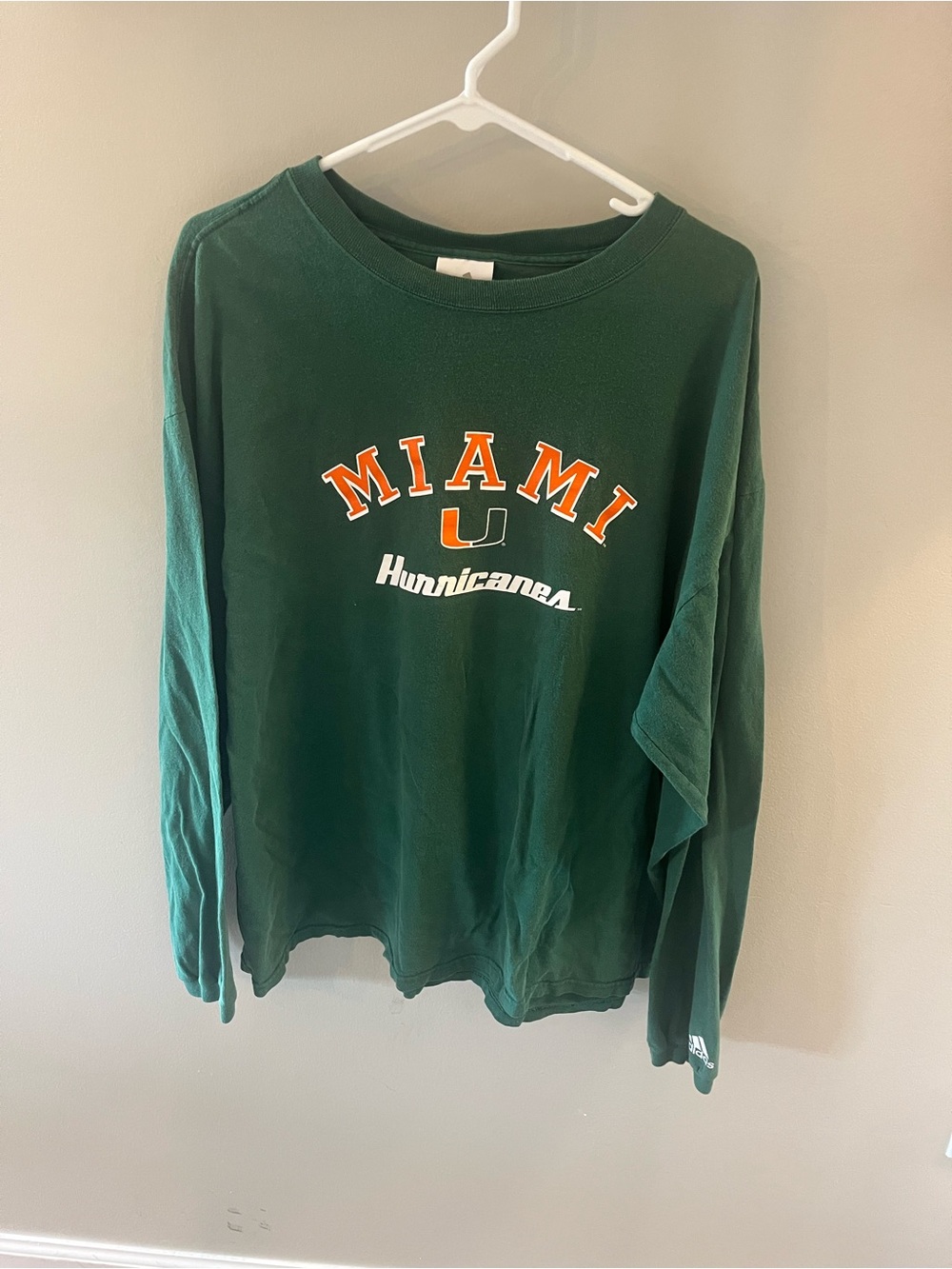 Miami Hurricanes Long Sleeve Tee